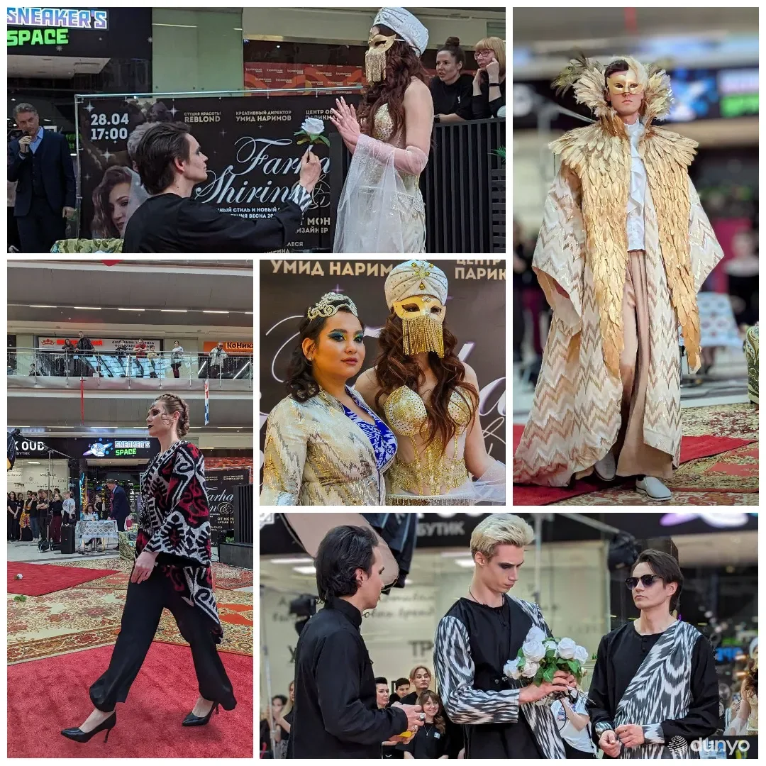 Санкт-Петербургда ўзбек миллий матоларидан тикилган либослар намойиши бўлиб ўтди