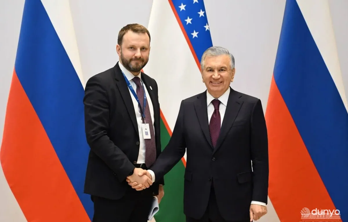 Президент Узбекистана принял делегацию России