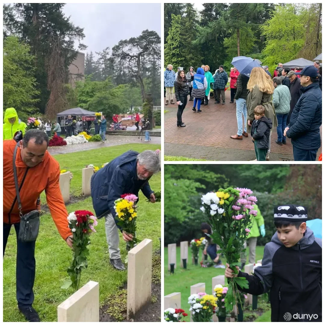 Нидерландияда Иккинчи жаҳон уруши даврида қурбон бўлган 101 нафар ватандошимиз хотираси ёд этилди