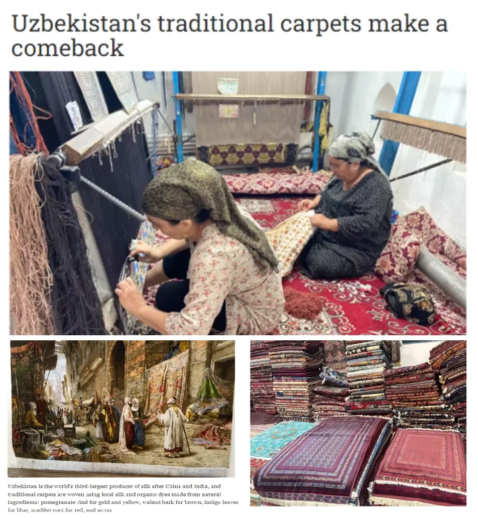 "Nikkei Asia": Узбекистан - третий по величине производитель шелка в мире после Китая и Индии