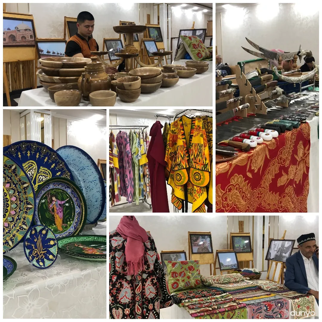 В Намангане открылась выставка узбекских национальных атрибутов