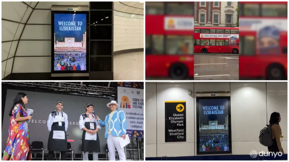 Londonda O'zbekistonning turizm salohiyatiga bag'ishlangan targ'ibot kampaniyasi boshlandi