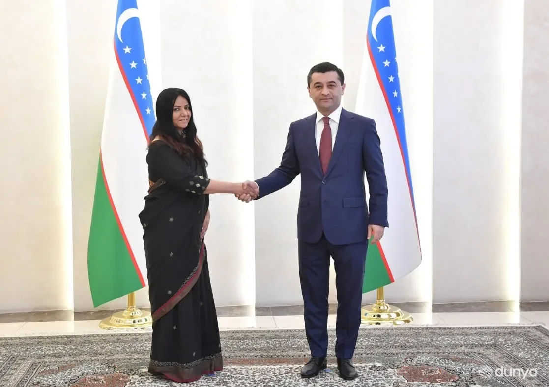 Hindistonning yangi elchisi O'zbekiston tashqi ishlar vaziriga ishonch yorliqlari nusxalarini topshirdi