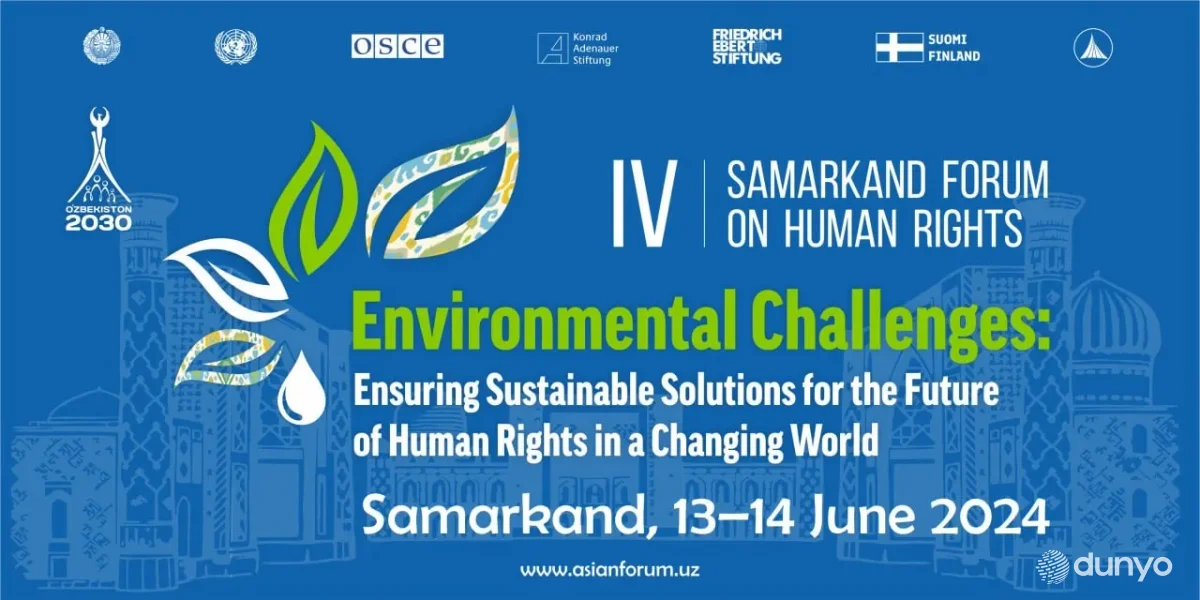 Samarqand "Ekologik muammolar: o'zgaruvchan dunyoda inson huquqlari kelajagi va barqaror yechimlar topish" xalqaro forumiga hozirlik ko'rmoqda