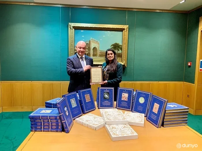 Книги-альбомы «Культурное наследие Узбекистана в коллекциях мира» переданы Британской библиотеке