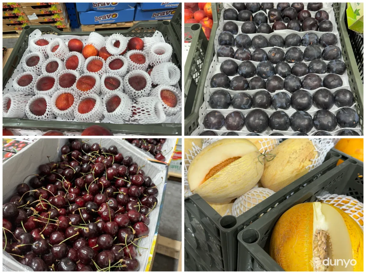 Фрукты и бахчевые из Узбекистана поступают в Кувейт