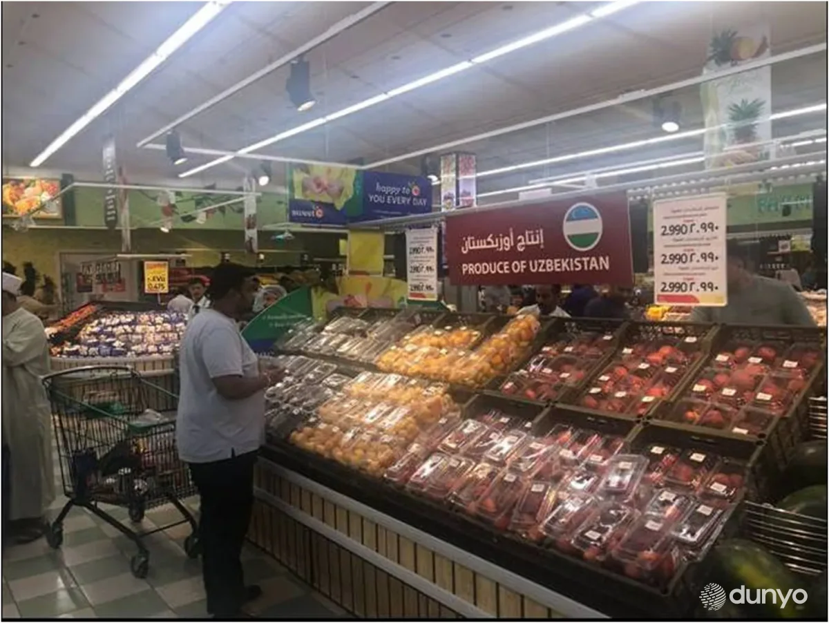 Фрукты из Узбекистана покоряют покупателей в Омане