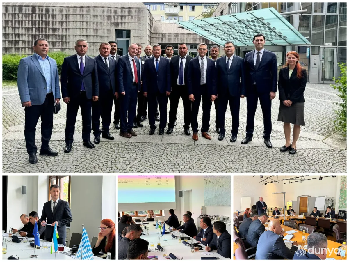 Делегация Узбекистана в составе хокимов районов и городов изучает опыт Германии