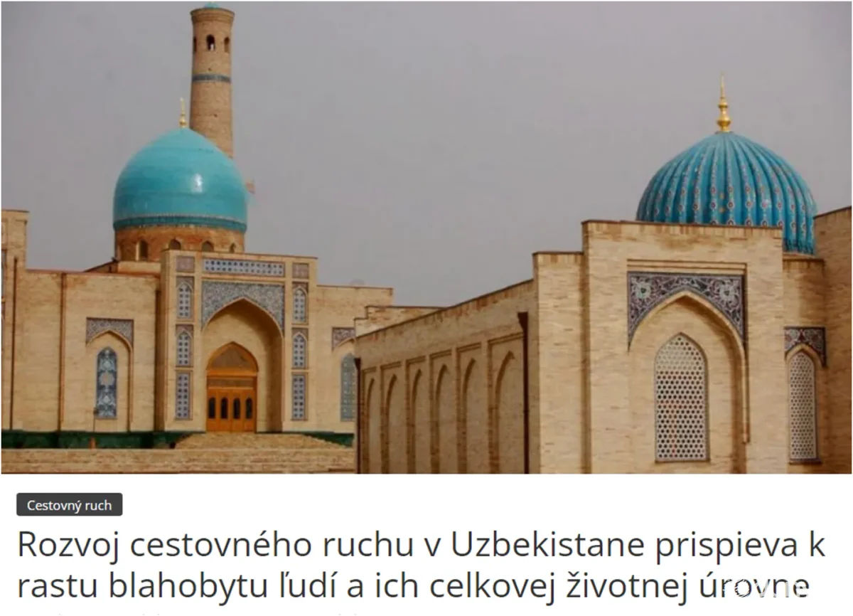 «Finančné Noviny»: В Глобальном индексе мусульманского туризма в 2023 году Узбекистан занял 13-е место среди 140 стран