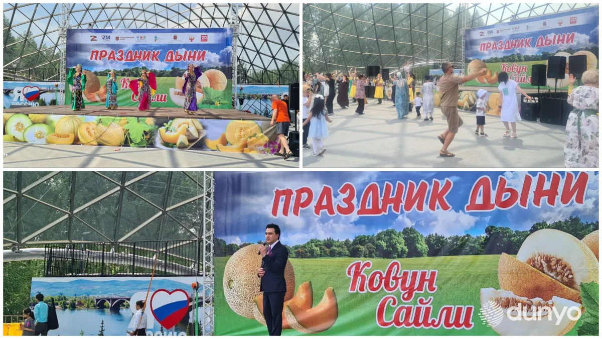 Фестиваль дыни «Қовун сайли» прошел в российском городе Красноярске