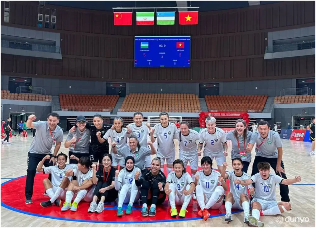 Женская сборная Узбекистана по футзалу победила на международном турнире в Китае