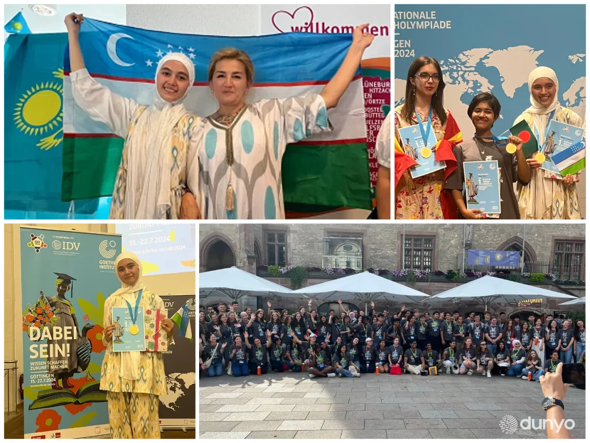 Школьница из Узбекистана победила на Всемирной олимпиаде по немецкому языку в Германии