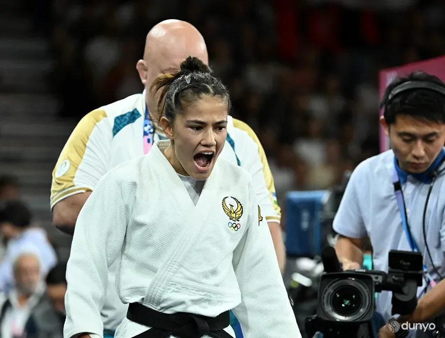 Узбекская дзюдоистка Диёра Келдиёрова в первом поединке победила действующую Олимпийскую чемпионку