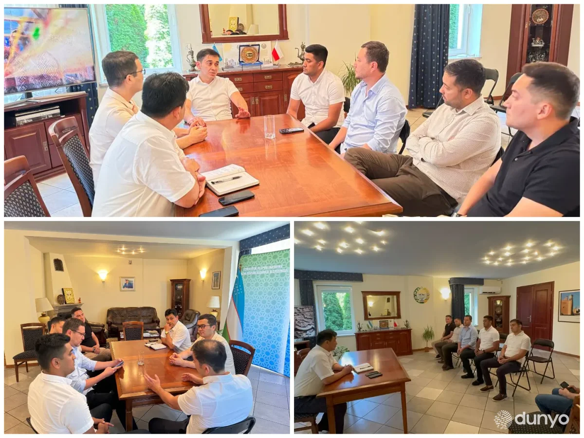 В Варашаве состоялась встреча с членами Ассоциации предпринимателей Узбекистана в Польше