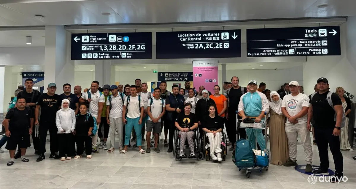 Команда паралимпийцев Узбекистана прибыла в Париж