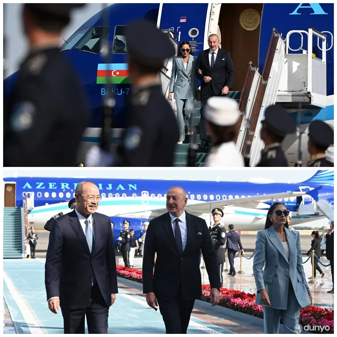 Президент Азербайджана прибыл в Ташкент с государственным визитом