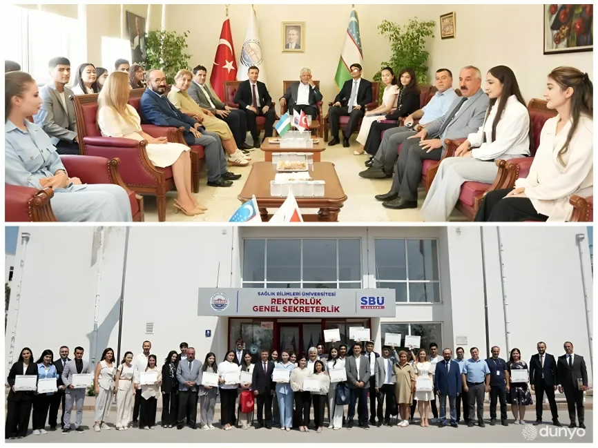 Будущие узбекские врачи повысили свою квалификацию в Турции