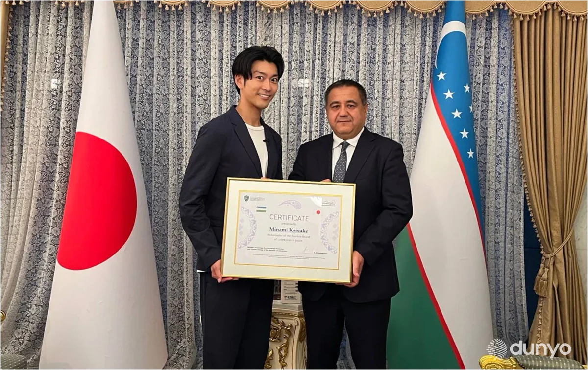 Таниқли актёр Ўзбекистоннинг Япониядаги туризм элчиси этиб тайинланди
