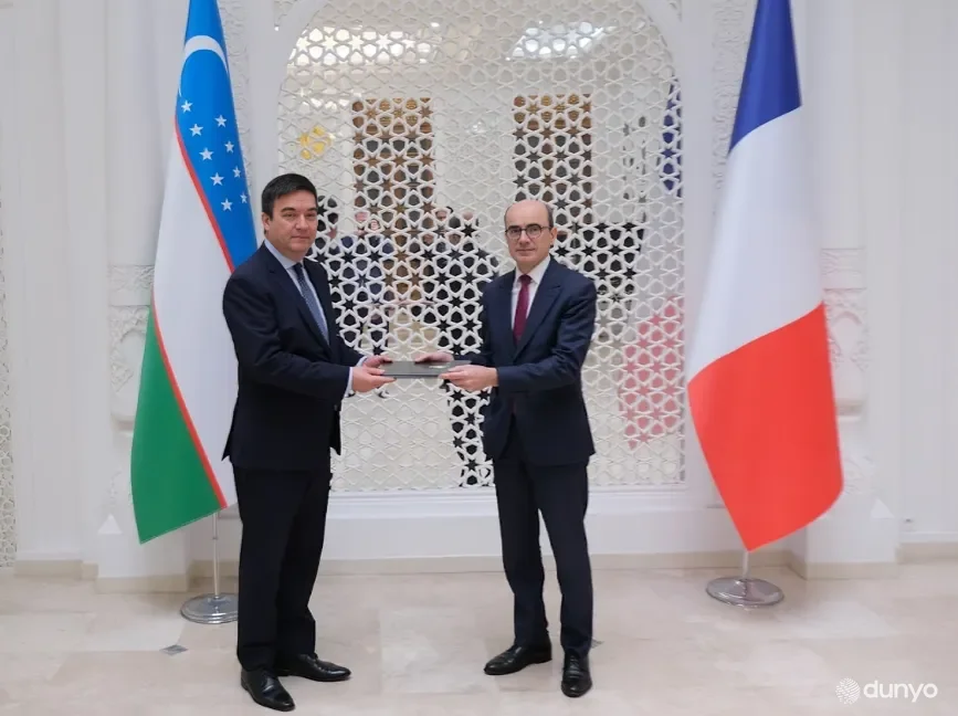 Новый посол Узбекистана вручил копии верительных грамот в МИД Франции