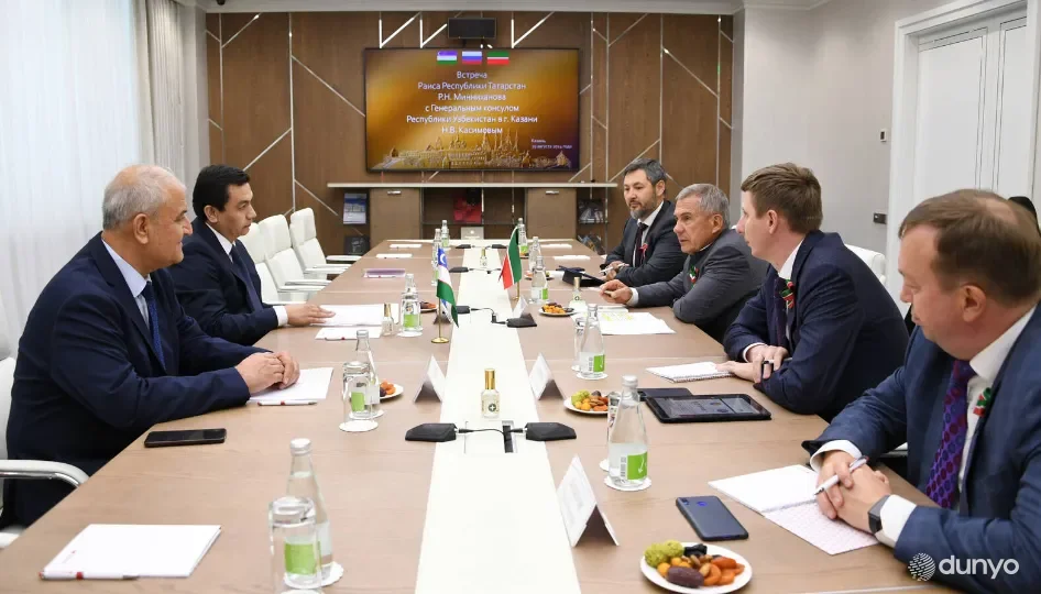 Ўзбекистон Бош консули Татаристон Раиси томонидан қабул қилинди