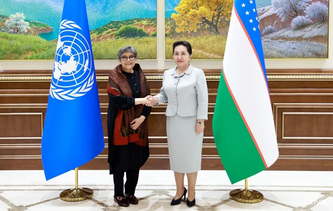 O'zbekiston Senati raisi BMT Bosh kotibining oliy vakili bilan uchrashdi