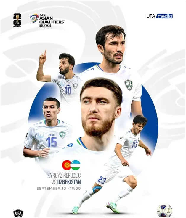 Сборная Узбекистана по футболу сегодня сыграет против команды Кыргызстана