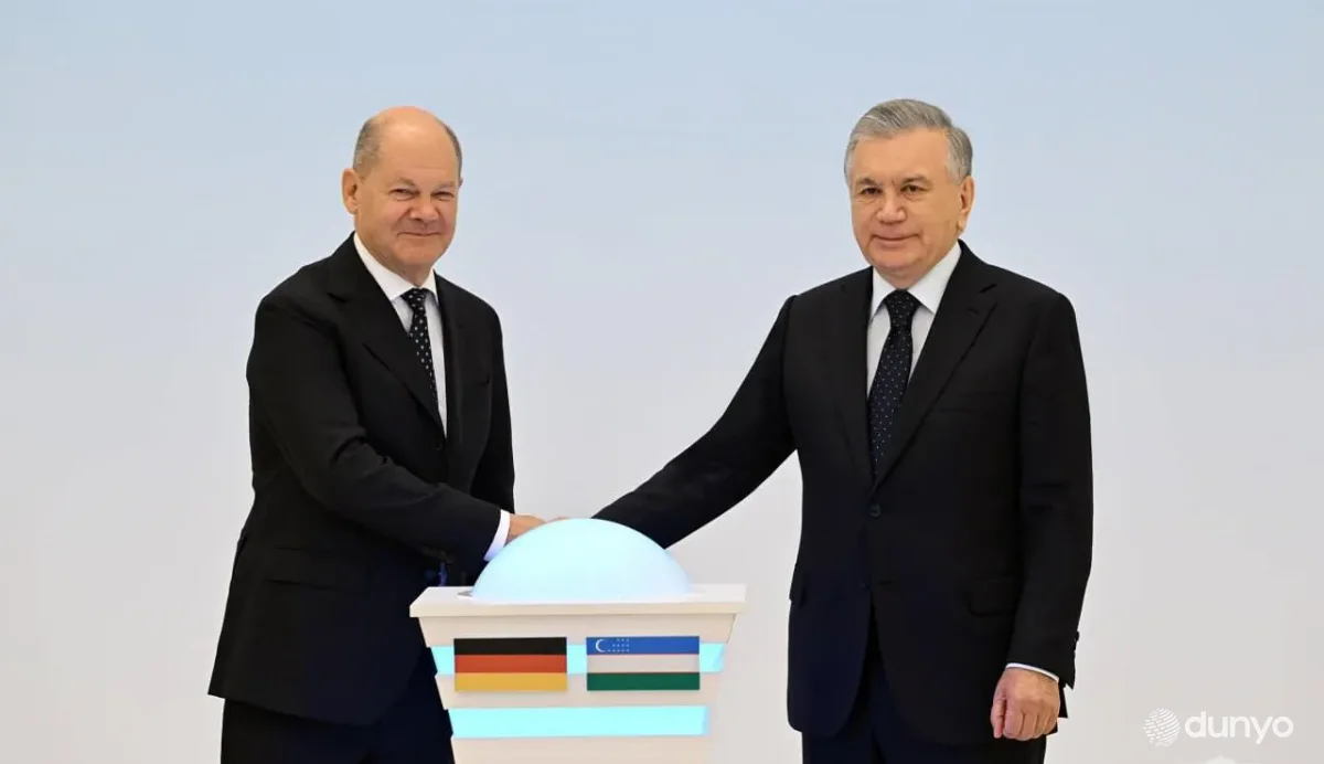 Лидеры Узбекистана и Германии приняли участие в церемонии запуска совместной Школы подготовки управленческих кадров