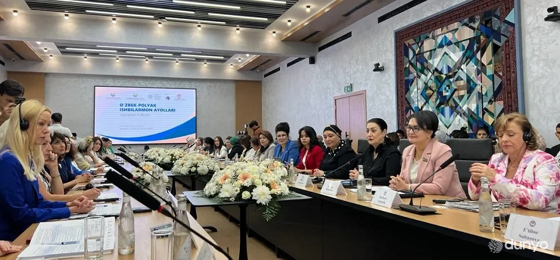 ЖИДУда Ўзбекистон ва Польша ишбилармон аёллари бизнес-форуми бошланди