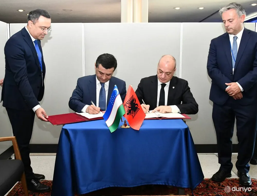 Foreign Ministers of Uzbekistan and Albania signed an Agreement on on visa exemption for the holders of diplomatic passports
