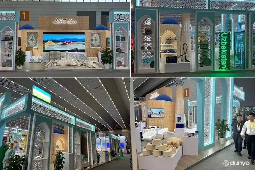 Узбекистан представлен на международном ЭКСПО «Шёлковый путь» в Сиане