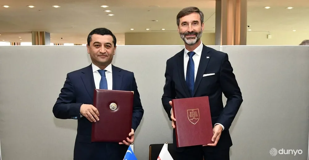 Foreign Ministers of Uzbekistan and Slovakia signed an Agreement on economic cooperation in New York