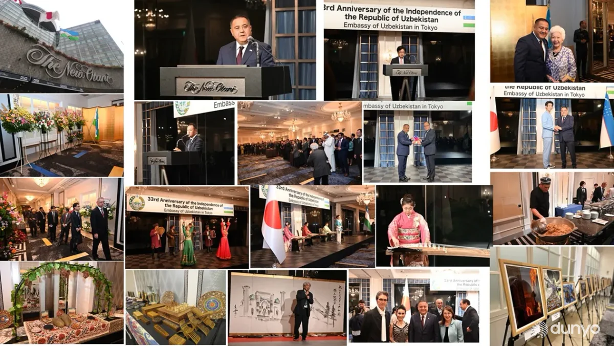 Ўзбекистон мустақиллигининг ўттиз уч йиллиги Япония пойтахтида кенг нишонланди