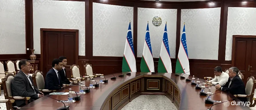 Ўзбекистон ташқи ишлар вазирининг биринчи ўринбосари Ҳиндистон компанияси раҳбари билан учрашув ўтказди