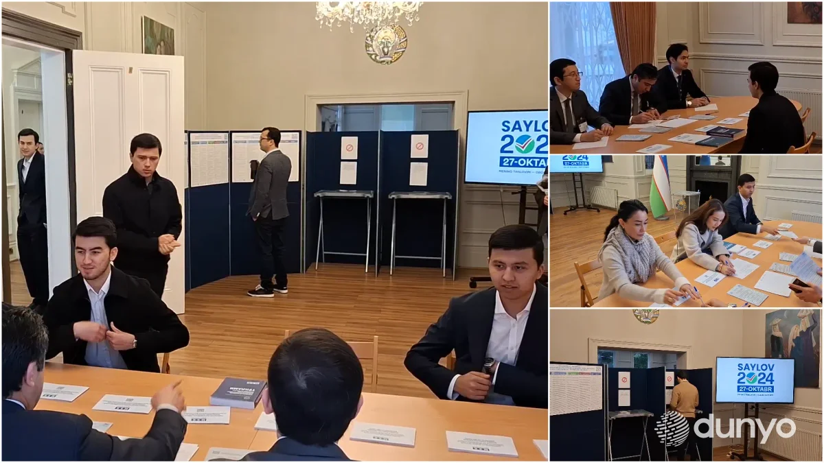 Buyuk Britaniyada O'zbekiston Oliy Majlisi Qonunchilik palatasi deputatlari saylovida ovoz berish uyushqoqlik bilan davom etmoqda