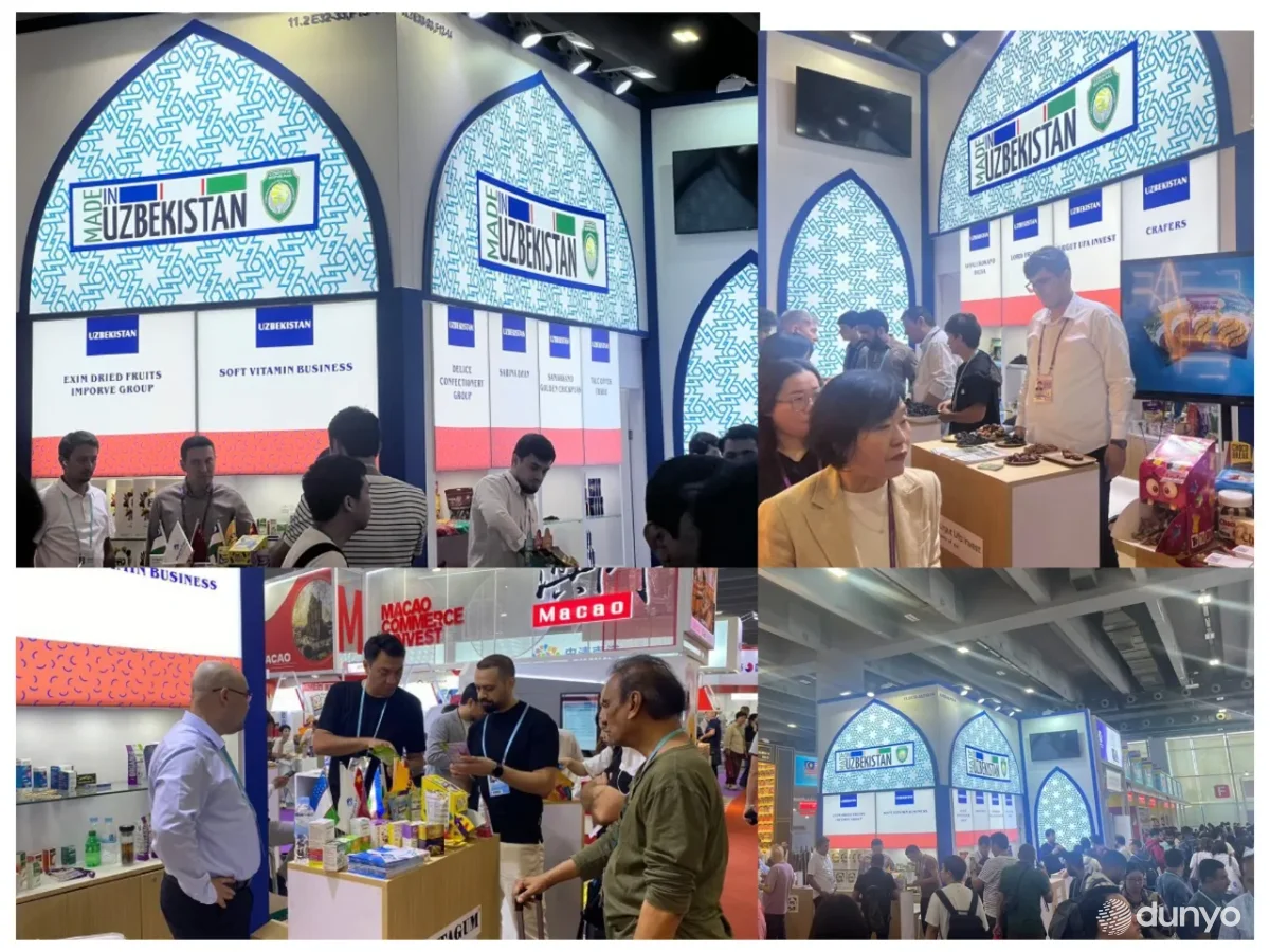 Узбекская продукция представлена на крупной выставке в Гуанчжоу