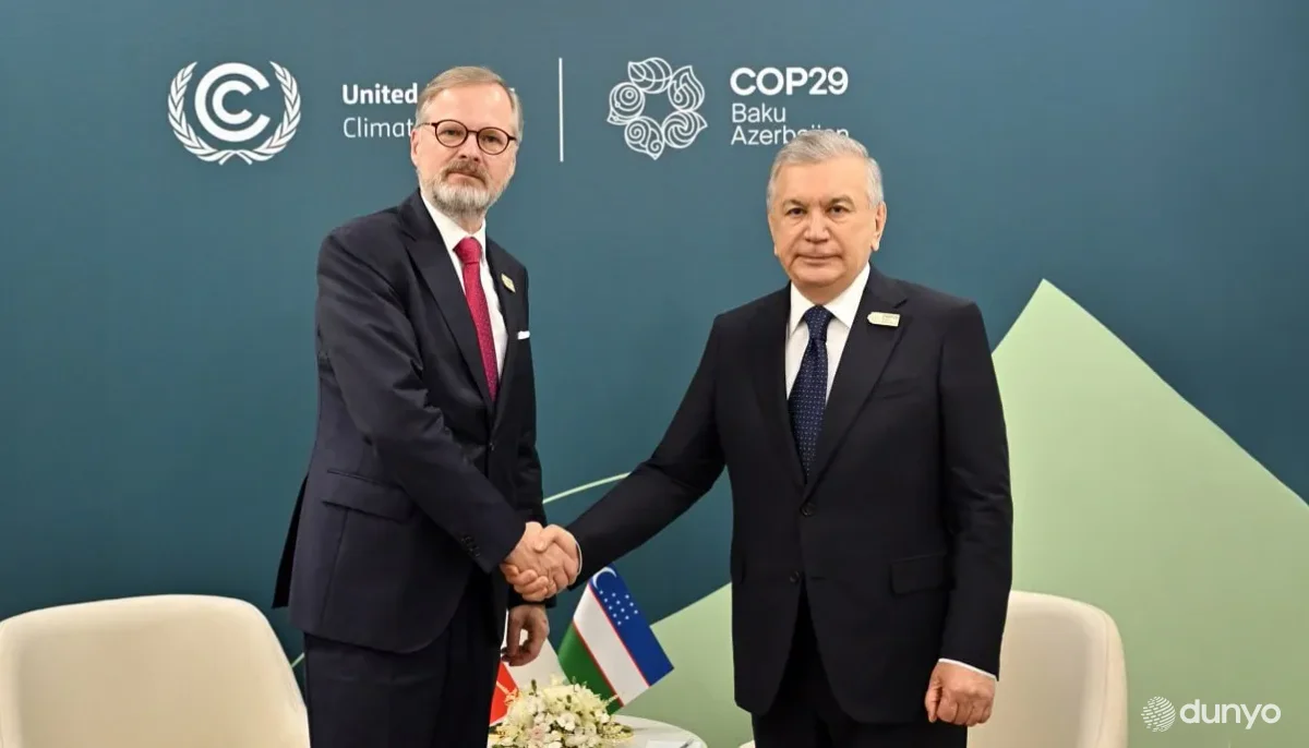 Ўзбекистон Президенти Чехия Бош вазири билан икки томонлама ҳамкорликни кенгайтириш масалаларини муҳокама қилди