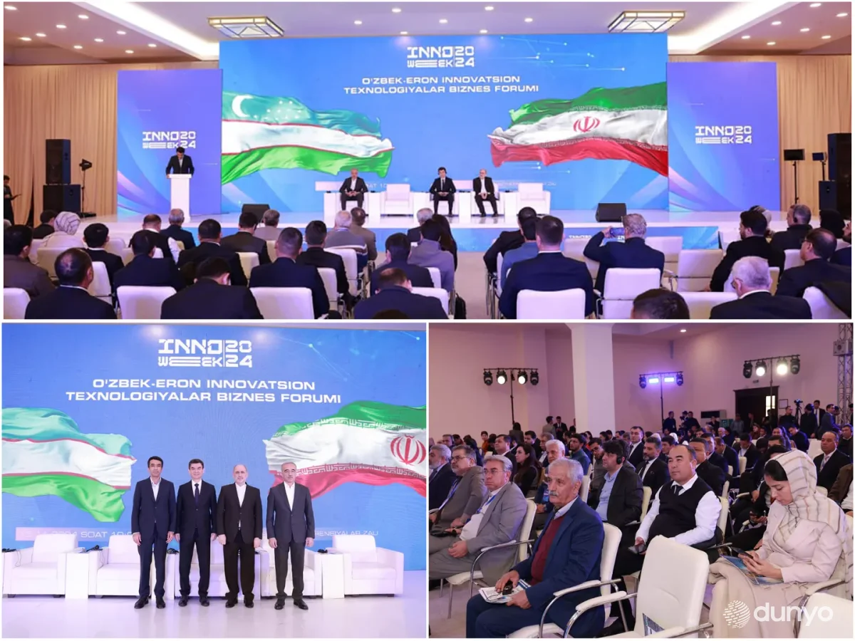 "InnoWeek.uz-2024" ҳафталиги майдонида Ўзбекистон-Эрон инновацион технологиялар бизнес-форуми бўлиб ўтди
