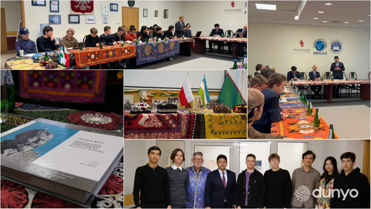 Varshavada O'zbekiston bayrog'i qabul qilingan sana munosabati bilan ma'naviy-ma'rifiy tadbir o'tkazildi