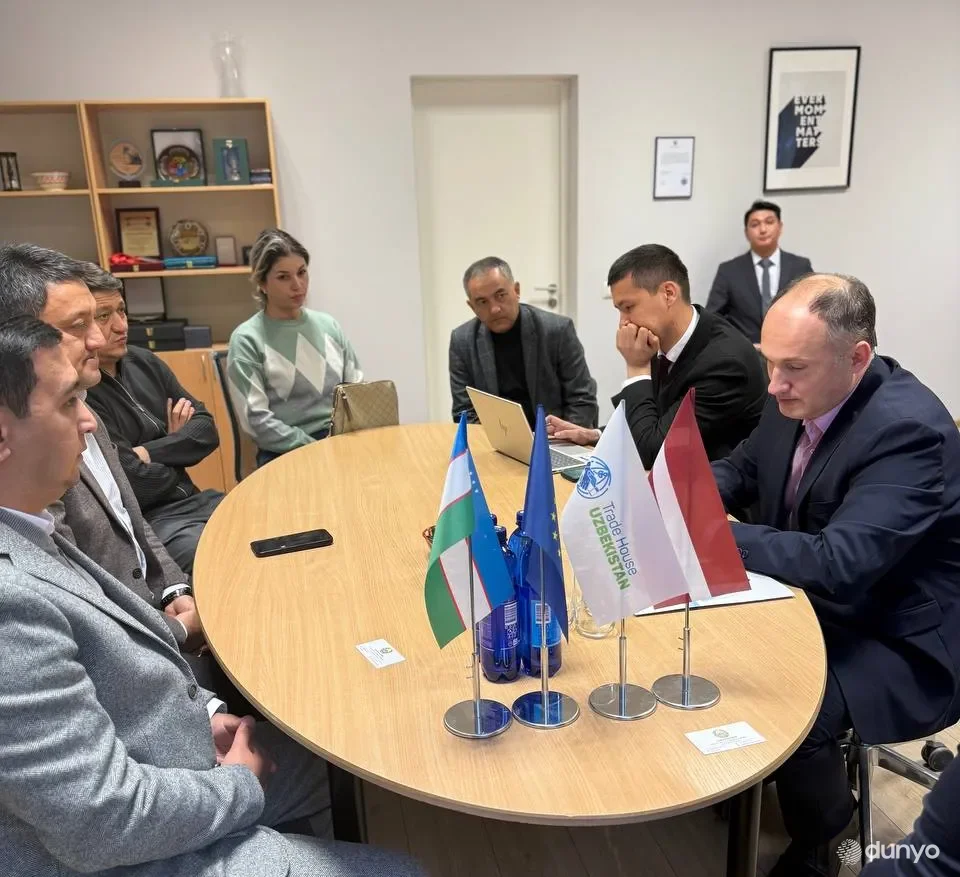 Бизнес-делегация Узбекистана посетила Латвию для обсуждения перспектив сотрудничества в сфере экспорта