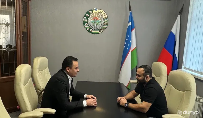 Россия қурилиш компанияси раҳбарияти билан Ўзбекистондан малакали қурувчиларни ишга жалб қилиш масалалари муҳокама қилинди