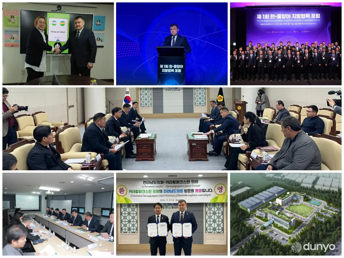 Janubiy Koreya hududlari bilan hamkorlik mustahkamlanmoqda