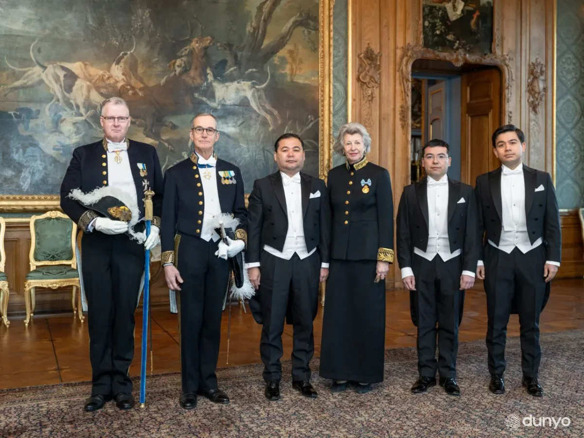 Посол Узбекистана вручил верительные грамоты Королю Швеции