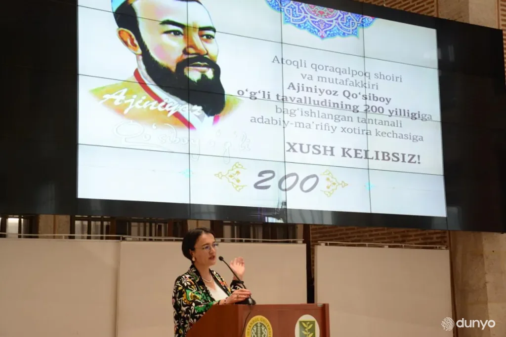 Turkiyada atoqli qoraqalpoq shoiri Ajiniyoz Qo'siboy o'g'li tavalludiga bag'ishlangan "Ma'naviy olam kuychisi" mavzusida konferensiya o'tkazildi