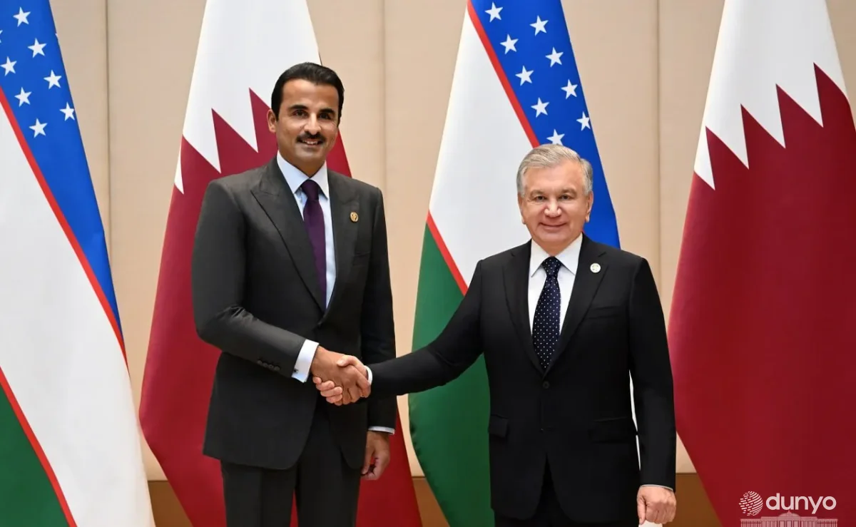 Лидеры Узбекистана и Катара в разговоре по телефону рассмотрели перспективы расширения стратегического партнерства