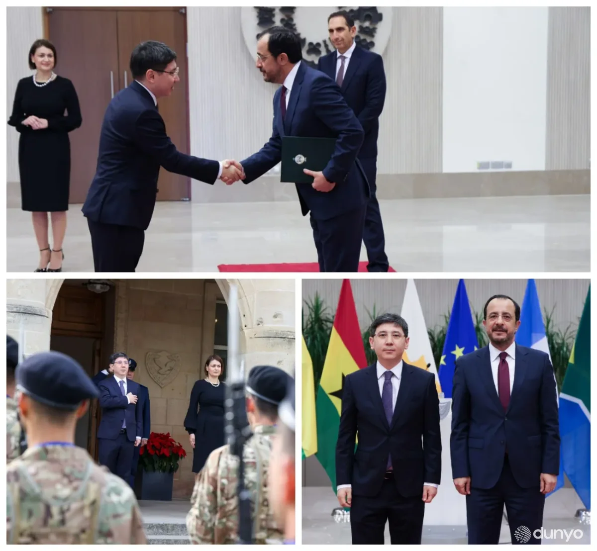 Ўзбекистоннинг биринчи элчиси Кипр Республикаси Президентига ишонч ёрлиқларини топширди