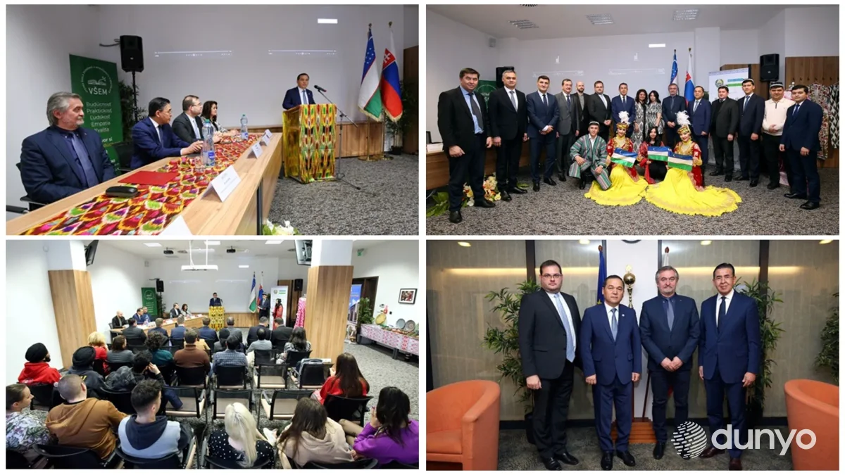 Культурное наследие, экономический и туристический потенциал Узбекистана представлены в Словакии