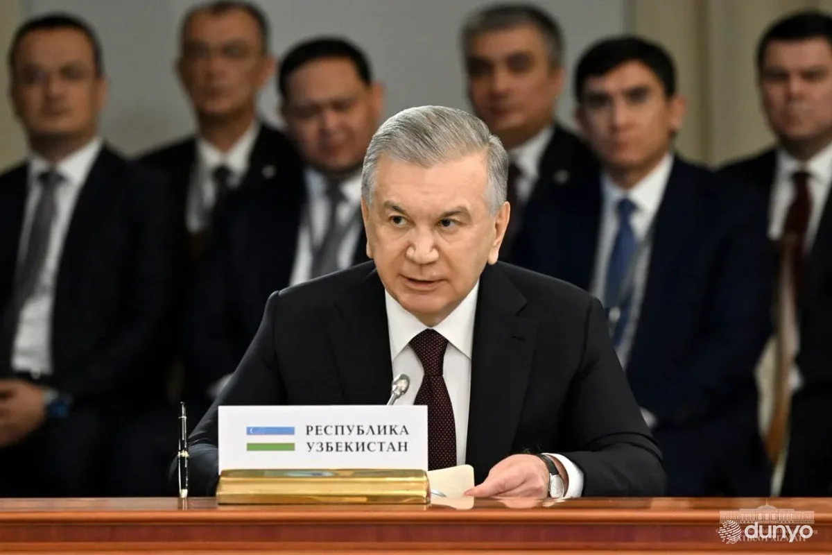 Выступление Президента Узбекистана Шавката Мирзиёева на заседании Высшего Евразийского экономического совета