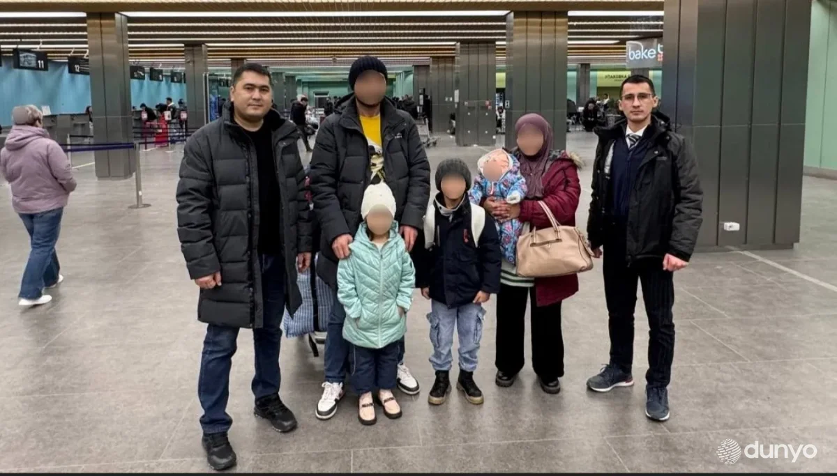 Россиянинг Свердловск вилоятида қийин аҳволда қолган оила Ўзбекистонга қайтарилди