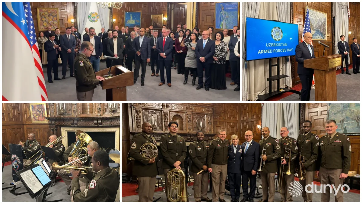 В Вашингтоне чествовали 33-ю годовщину создания Вооруженных сил Узбекистана