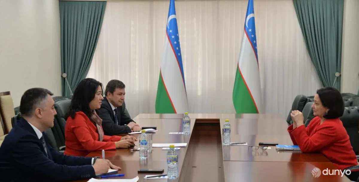 O'zbekiston TIV rahbarining maslahatchisi YUNISEF vakili bilan uchrashdi